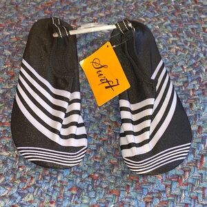 Kids Aqua Shoes - Black and White
